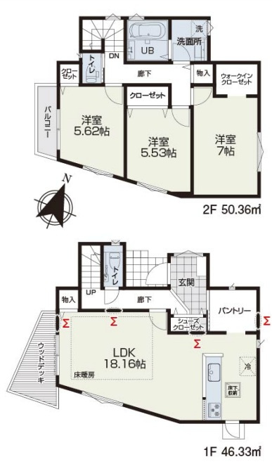 小田急線「百合ヶ丘」新築戸建ての画像