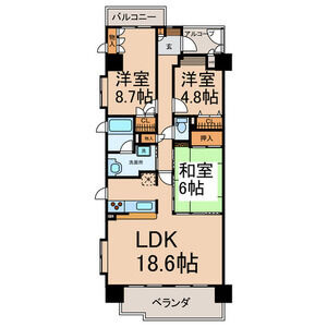 【間取り】 | ロータリー春岡