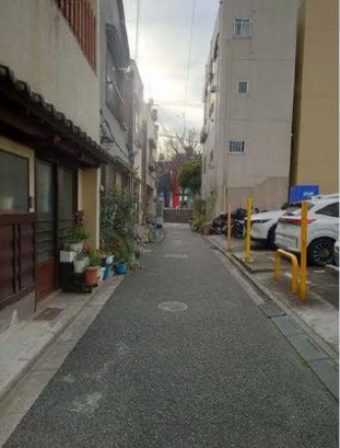 台東区千束４丁目の売地の前面道路含む現地写真