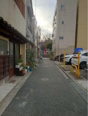 【前面道路含む現地写真】 | 台東区千束４丁目の売地