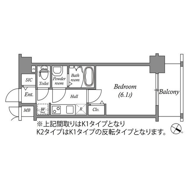 神戸市長田区二番町３丁目の賃貸マンションの間取り