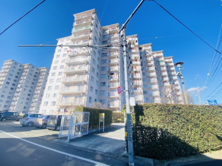 祝　成約済み　西八王子ハイツ　B棟　八王子市　中古マンションの外観|～仲介手数料無料☆八王子ひなた不動産～西八王子ハイツ　B棟　