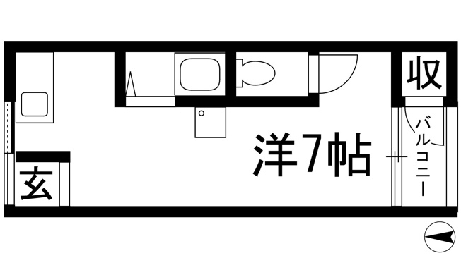 【間取り】 | 加茂ハイツ