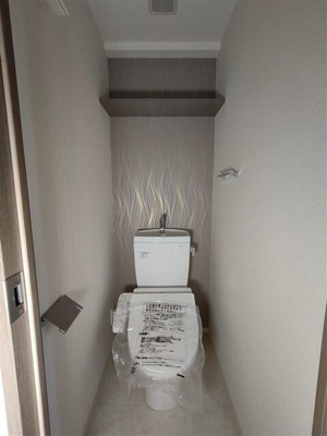 【トイレ】 | S-RESIDENCE難波大国町domina | ゆったりとした空間のトイレです