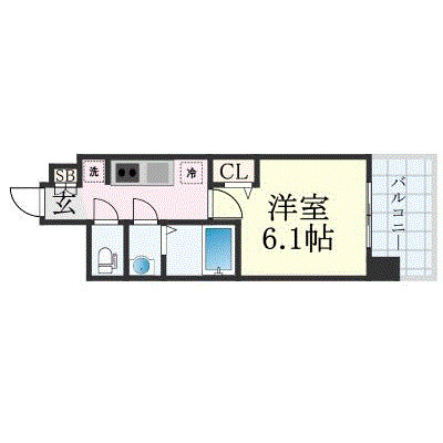 神戸市長田区細田町２丁目の賃貸マンション