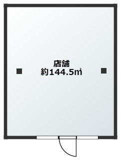 【間取り】 | ボーパルテール店舗