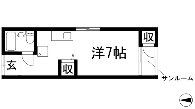 【間取り】 | 加茂ハイツ