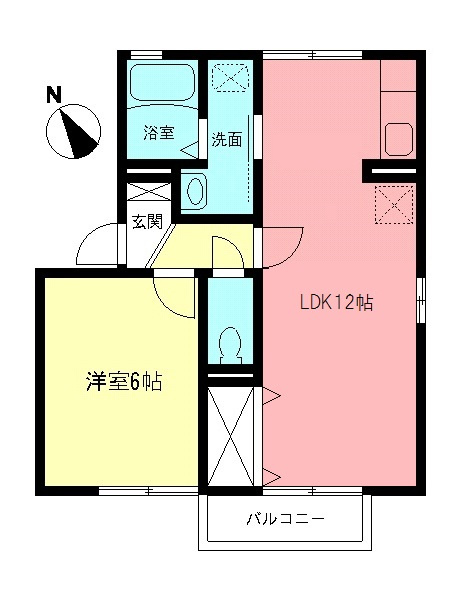 プロシードⅠの間取り
