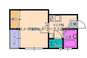 サンフェスタの間取り|間取図