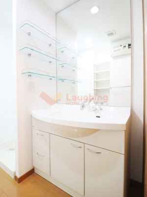 【洗面所】 | コアマンションフェスティオ久留米 | 脱衣スペースもあります