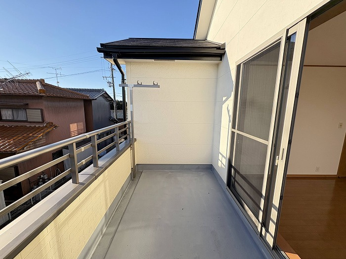 中古戸建　一宮市丹陽町外崎　平成20年築のバルコニー