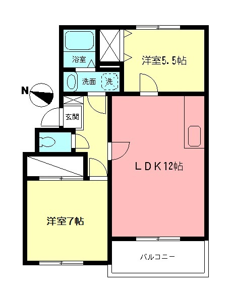 エンブレムの間取り