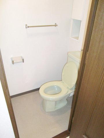 パークノヴァ久留米中央のトイレ|トイレもきれいです