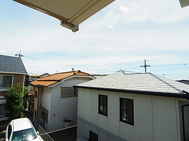 神戸市須磨区北落合４丁目のアパートの展望