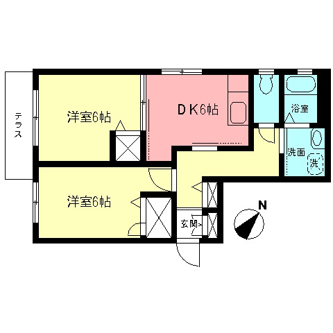 エスポワールの間取り