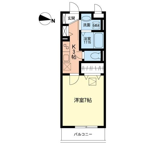 オーガストの間取り
