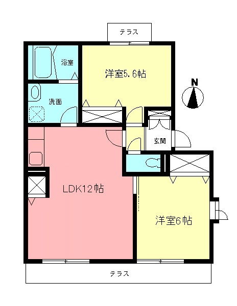 ディアス湘南の間取り
