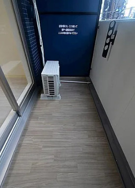 【バルコニー】 | プレサンス谷町九丁目ディセオ | ※別部屋参照