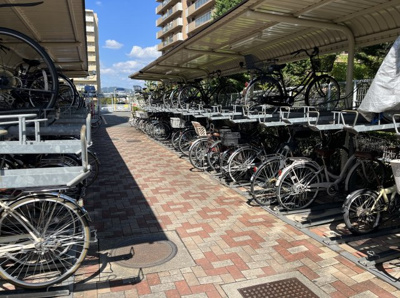 【駐輪場】 | コスモ茨木シティフォルム