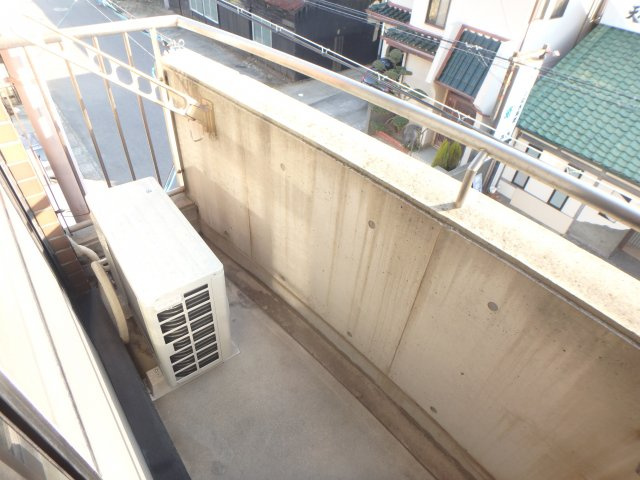 アーバンフジのバルコニー