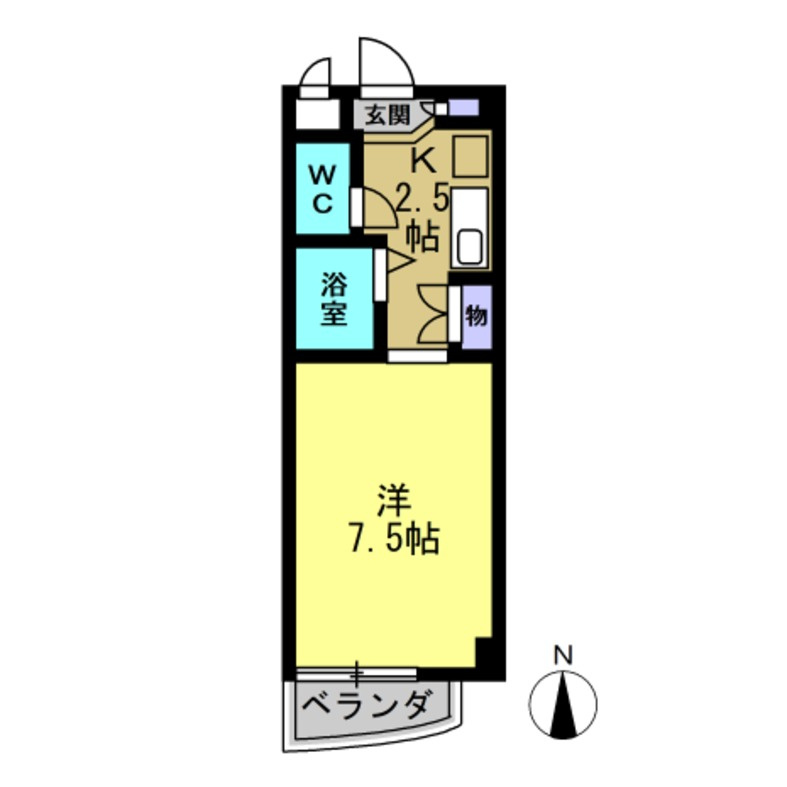 アーバンフジの間取り