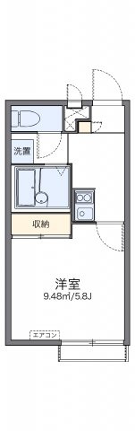 神戸市須磨区一ノ谷町２丁目のアパートの間取り|代表的な間取のため実際の間取とは異なる場合があります