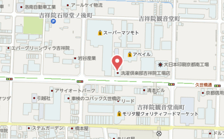 サニーハイツ塔南　2階の地図