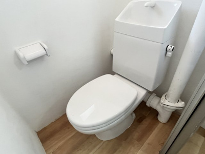 【トイレ】 | ヴィラナリー日田 | 便座部分は新品です♪