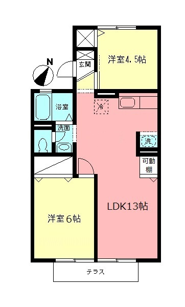 メゾンプレアデスの間取り