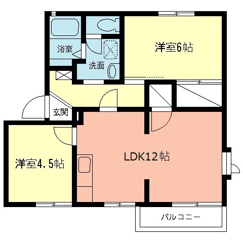 ハイム藤友Bの間取り