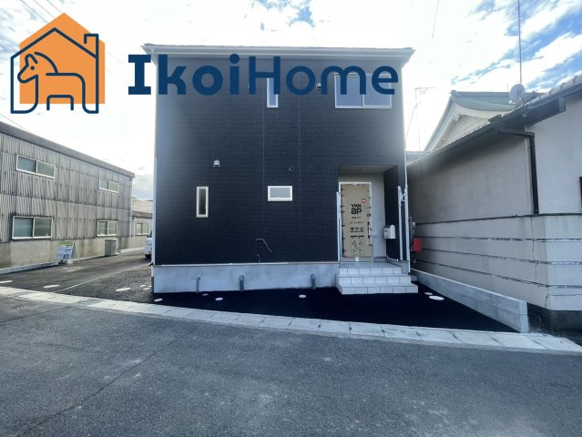 明石市二見町西二見　新築　1号棟の外観|●年中無休●駐車2台可能！LDK＋和室で19.5帖！各部屋収納有り！小学校7分！中学校7分！