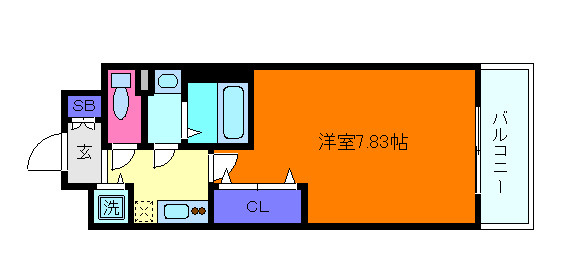 Ｌｕｘｅ東灘の間取り