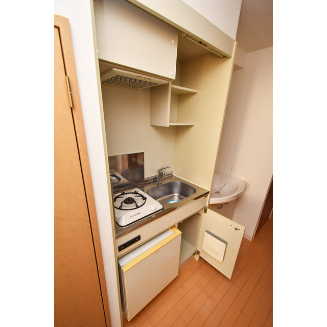 ロイヤルヒル神戸三ノ宮Ⅱのキッチン|お料理しやすいキッチンです