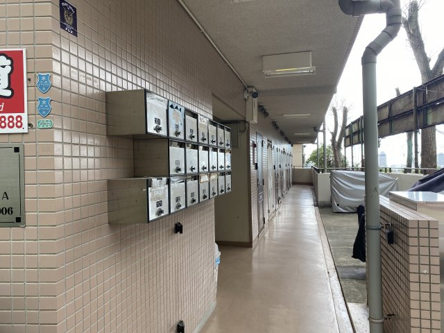 北野ハウスのロビー|清潔なロビーです