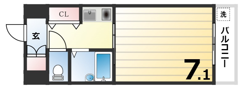 北野ハウスの間取り