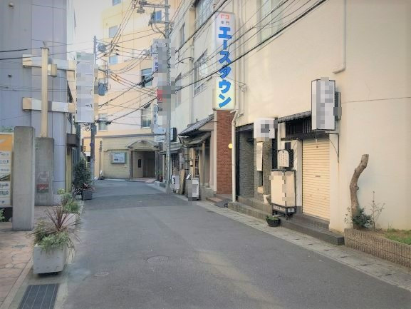 東門エースタウンビルの外観|外観は落ち着いています