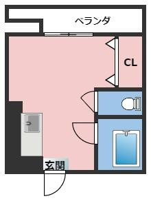 東門エースタウンビルの間取り