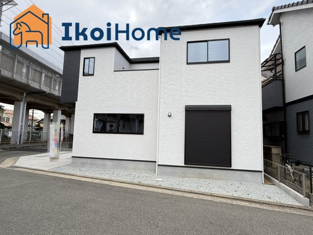 明石市二見町東二見　新築一戸建　７期１棟の外観|●資料・カタログのご請求無料●二見西小学校までは徒歩7分、二見中学校までは徒歩9分。