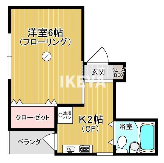 新城ビルの間取り