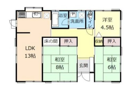 【中古戸建】児玉郡上里町七本木の間取り|■間取り