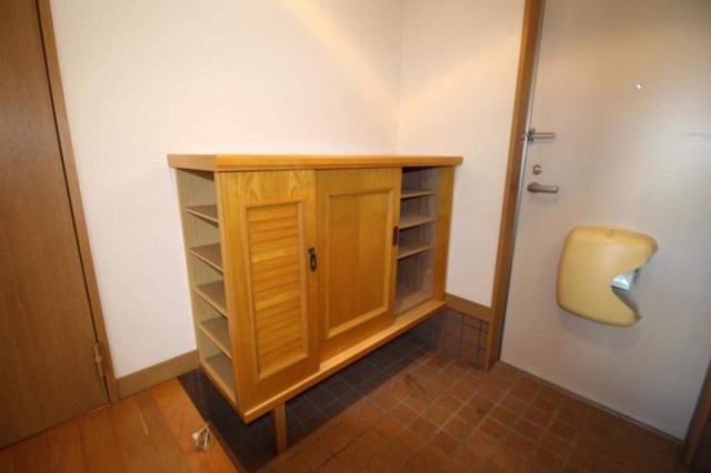 ピュアハイツの玄関