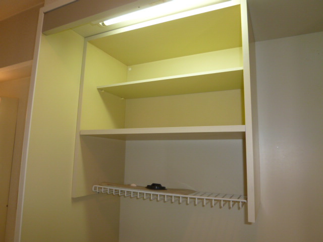 アーク・プラザのキッチン|キッチン上収納