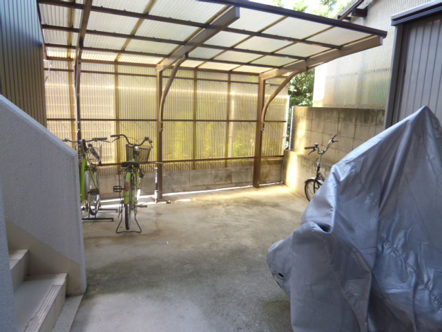 倉敷市川入の賃貸マンションのその他共用部分|自転車置き場