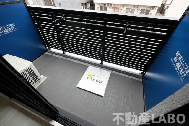 S-RESIDENCE難波大国町dominaのバルコニー