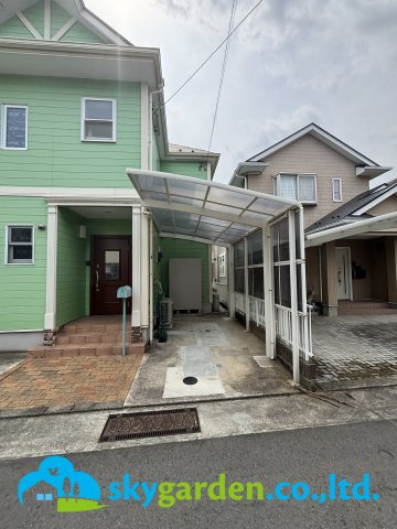 小田原市高田　中古戸建の駐車場