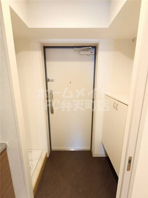 【玄関】 | エグゼ弁天町 | 落ち着いた玄関です