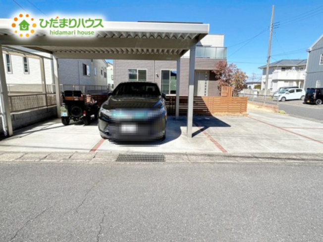 【駐車場】 | 大洗町五反田　中古戸建 | マイホームなら駐車場代がかかりません。しかも、自宅の駐車場で洗車が出来ます！今までコイン洗車に行っていた手間も省けて、節約にも繋がります(^^♪