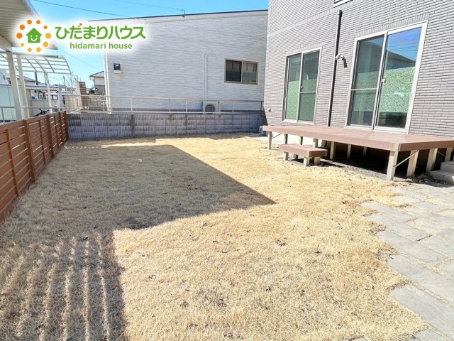 【庭】 | 大洗町五反田　中古戸建 | お子様の元気なお外遊びも、自宅のお庭なら安心ですね(^^♪