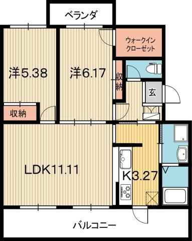 TERRACE Iの間取り