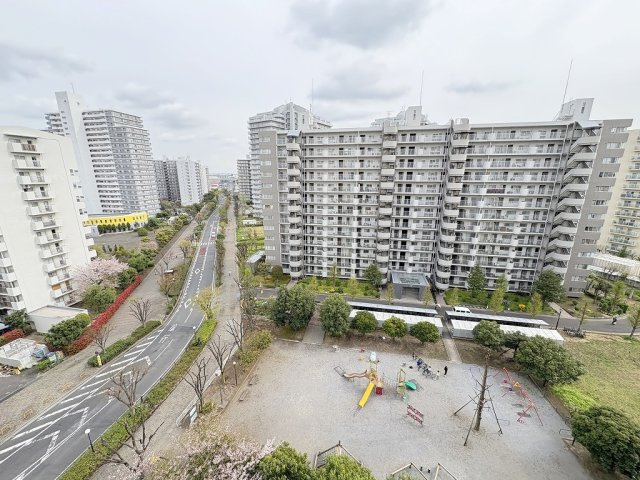 パークフィールドみさとテラ・ウエスト２街区１号館の展望|バルコニーからの眺めです